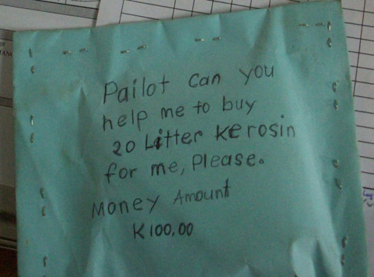 help ik heb kerosine nodig